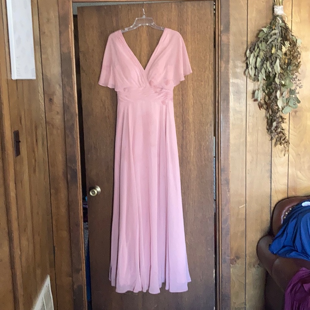 Azazie Dusty Rose Bridesmaids Dress